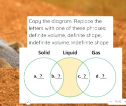 venn diagram for solids, liquids, and gases
